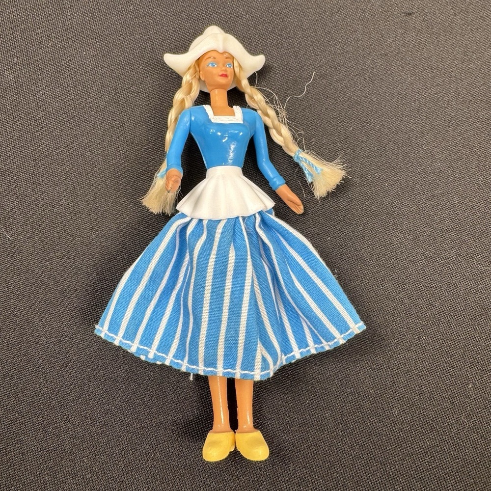 Vintage Dutch Girl McDonalds Barbie Happy Meal Toys 1995